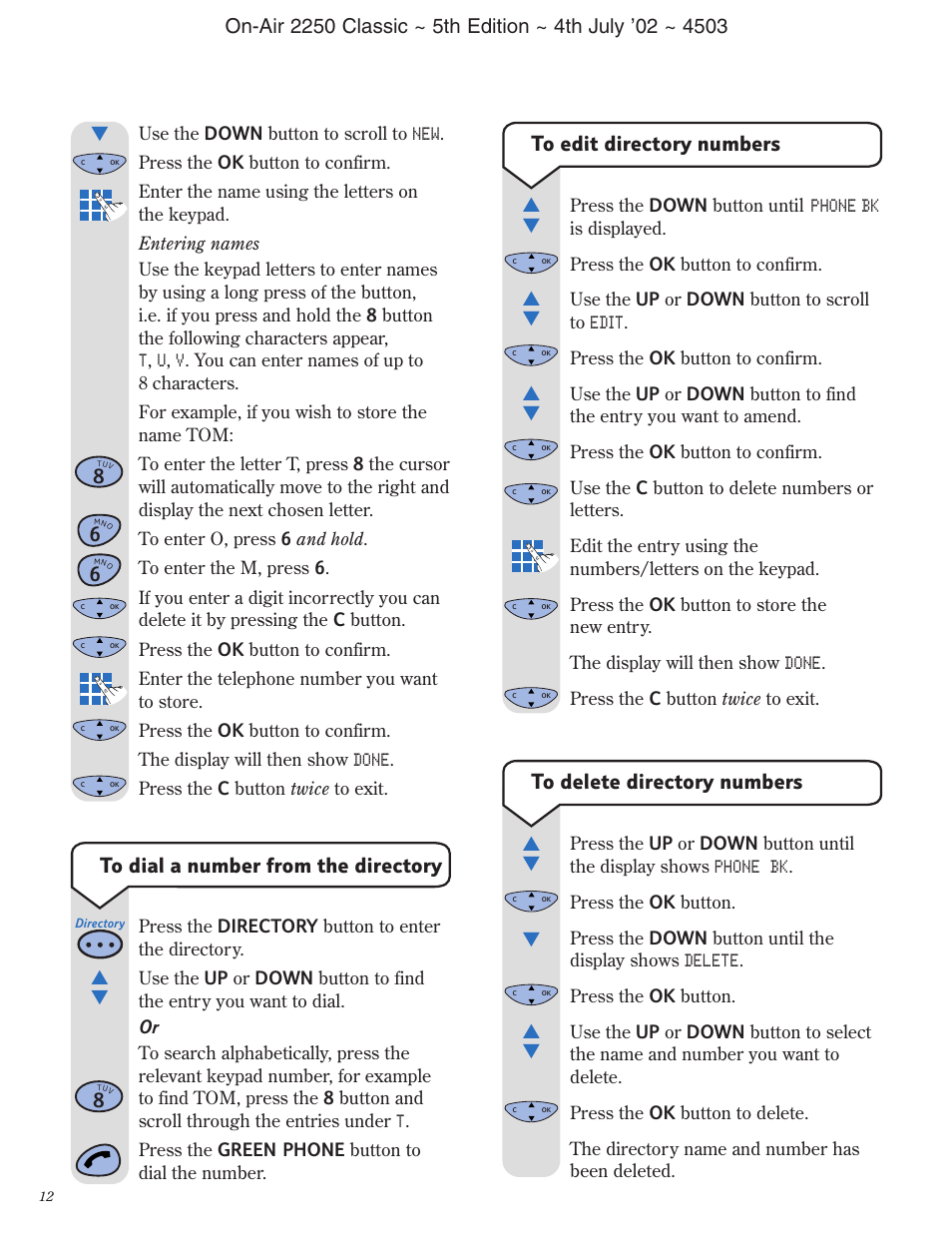 BT 2100 Classic User Manual | Page 13 / 42