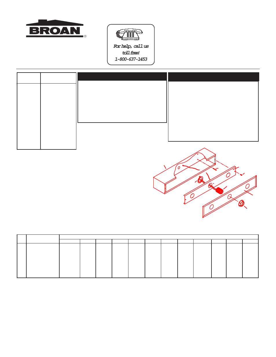 Broan HO33690 User Manual | 2 pages