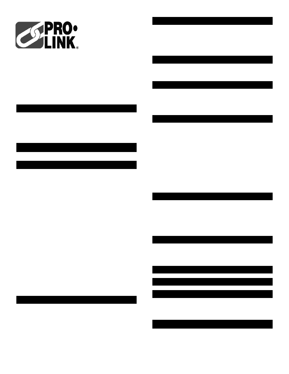 Pro-Link Stripper Booster 08668 User Manual | 2 pages