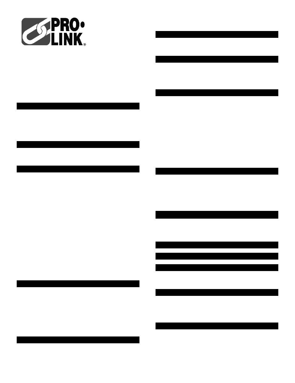 Pro-Link Spray Mate 08734 User Manual | 2 pages