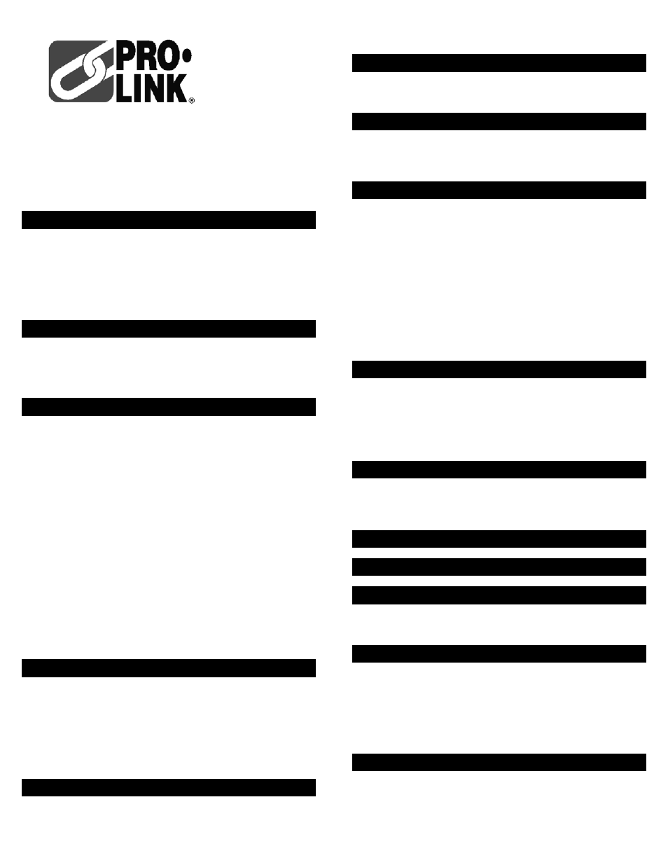 Pro-Link Top Scrub 13630 User Manual | 3 pages