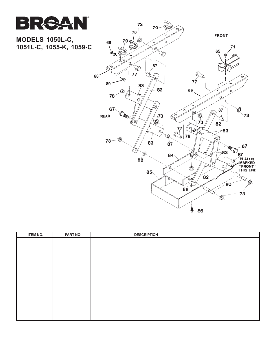 Broan 1059-C User Manual | Page 10 / 12