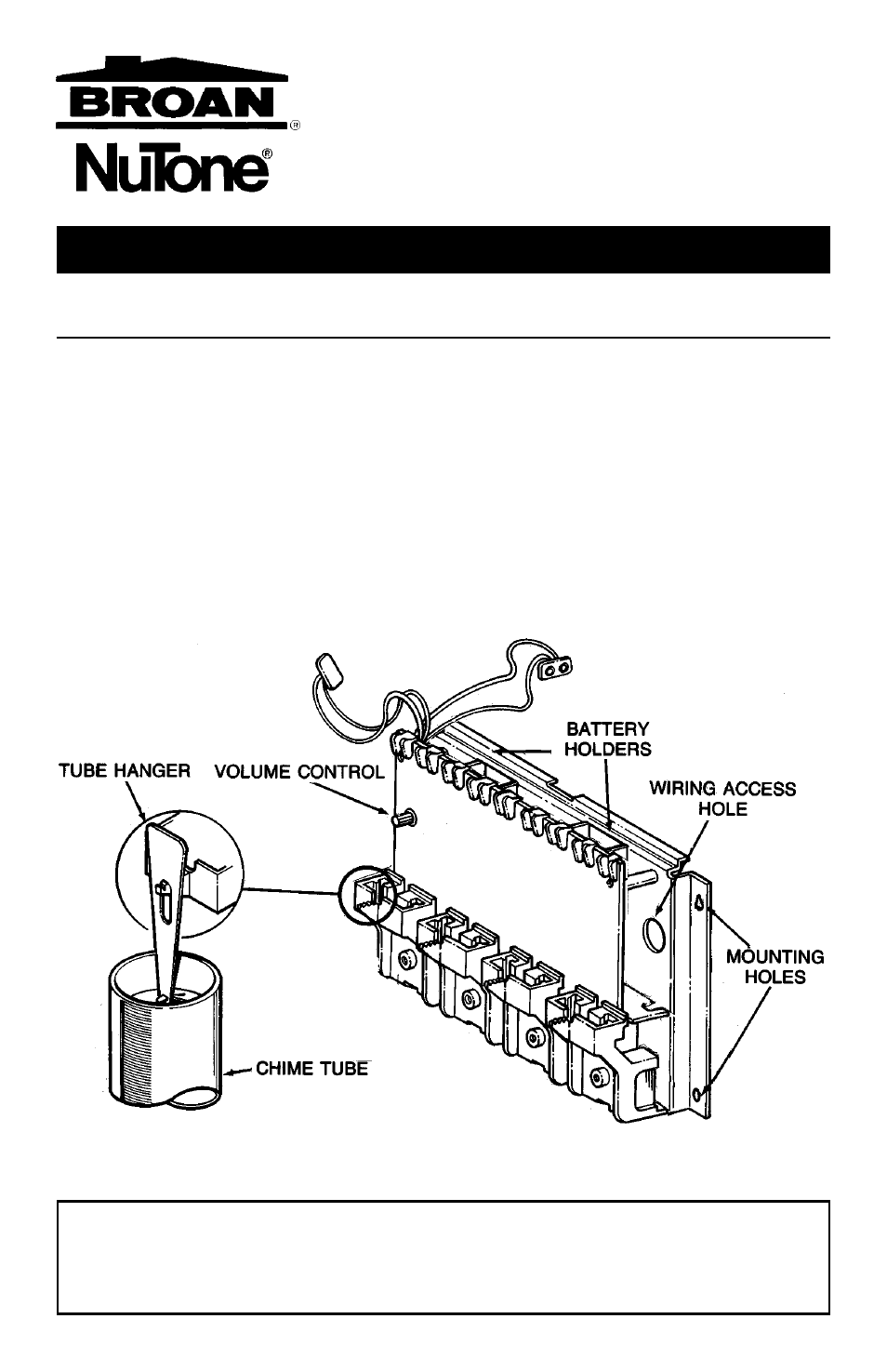 Broan NUTONE C501CY User Manual | 4 pages
