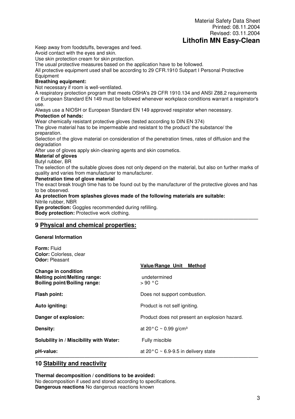 Lithofin mn easy-clean | Pro-Link Lithofin MN Easy Clean 120053 User Manual | Page 3 / 5