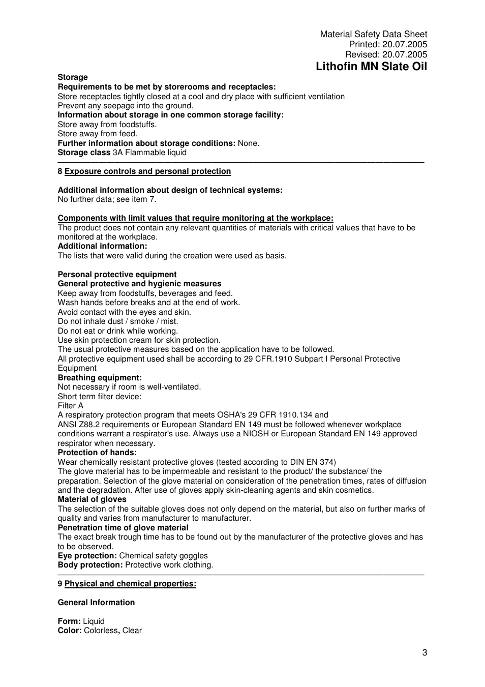 Lithofin mn slate oil | Pro-Link Lithofin MN Slate Oil 120050 User Manual | Page 3 / 6