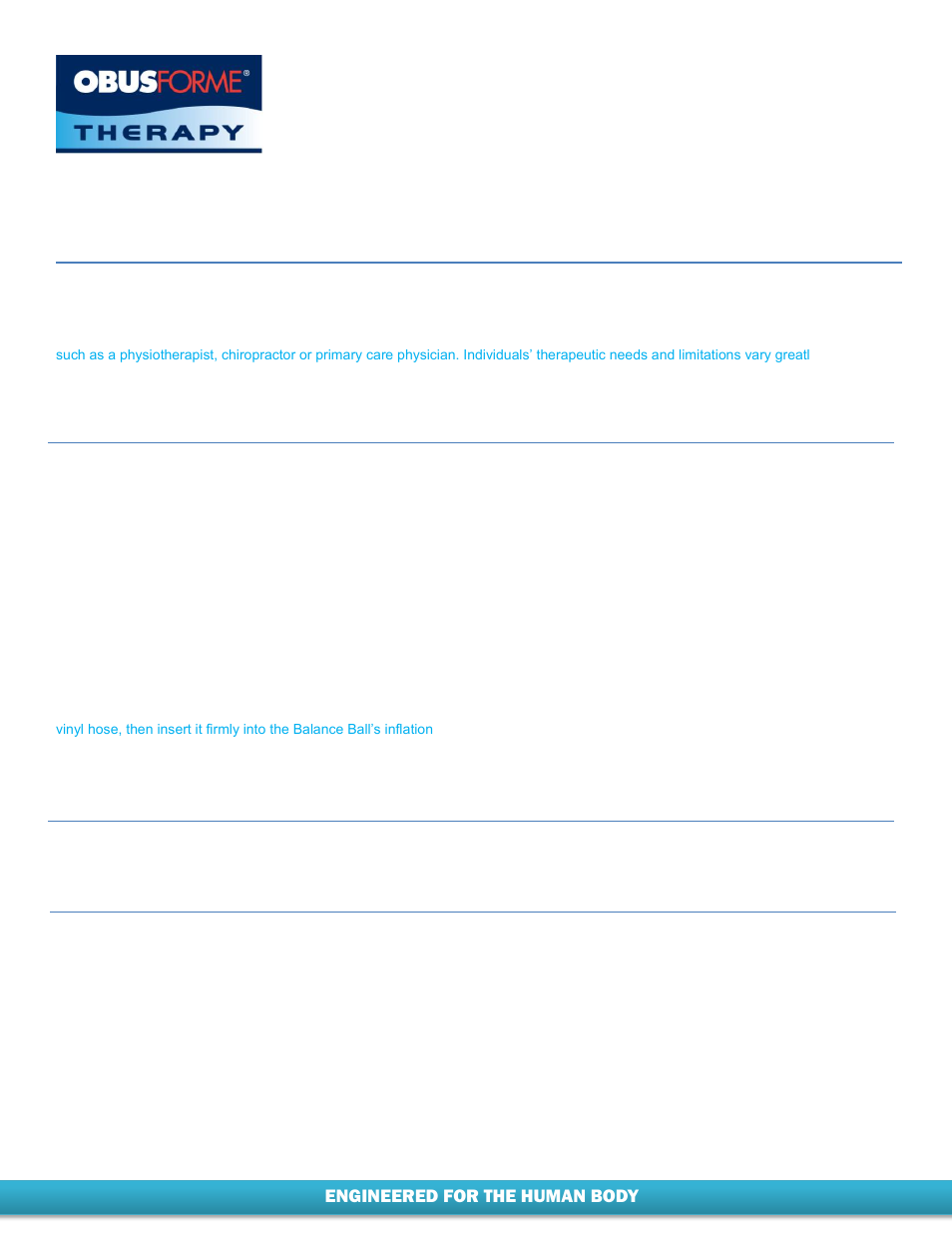 ObusForme CF-DSK-01 User Manual | 1 page