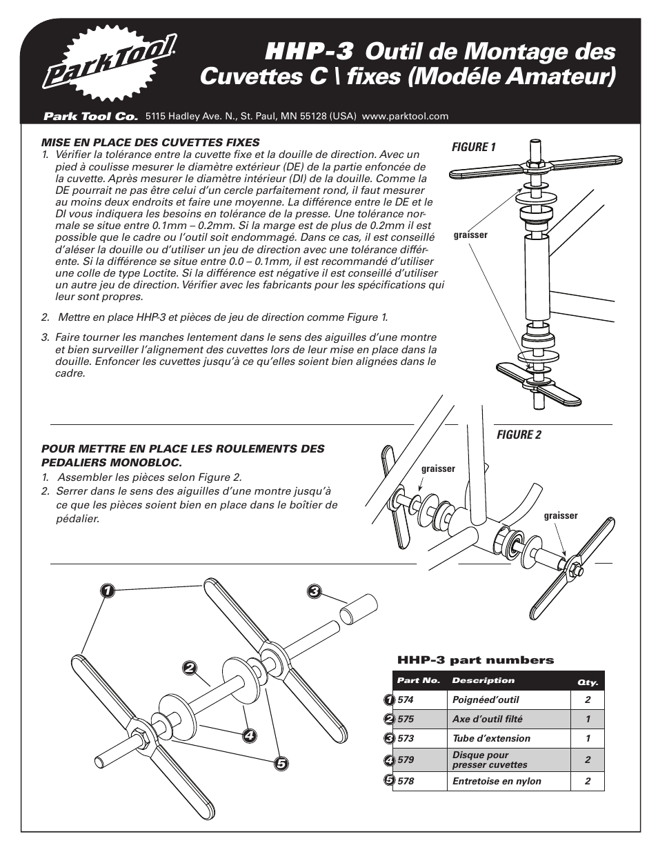 Park Tool HHP-3 User Manual | Page 4 / 4