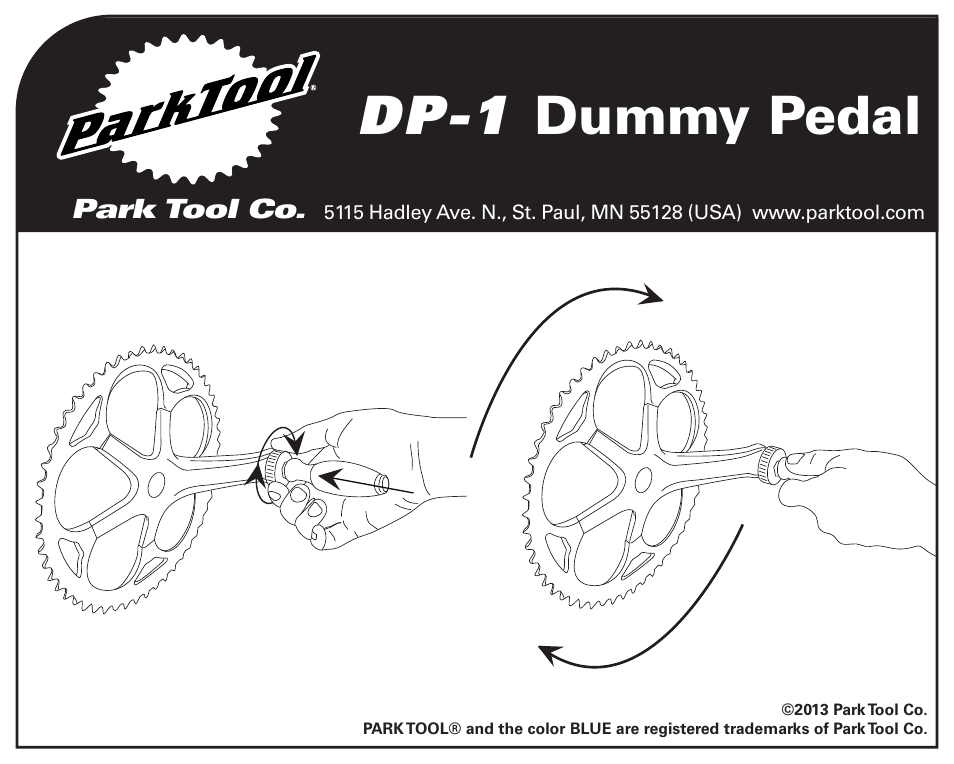 Park Tool DP-1 User Manual | 1 page