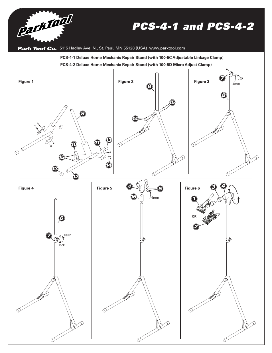 Pcs-4-1 and pcs-4-2 | Park Tool PCS-4-2 User Manual | Page 3 / 4