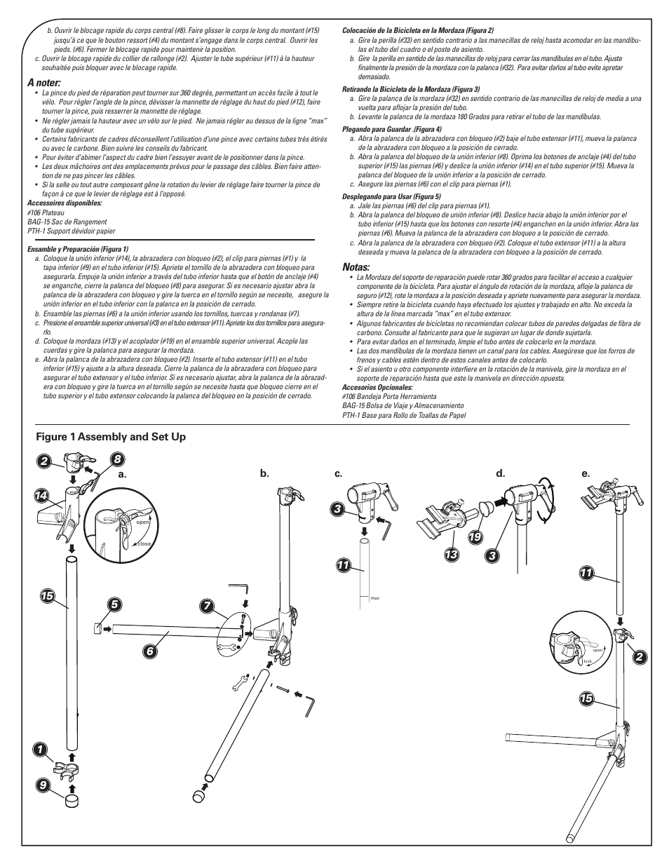 Notas | Park Tool PCS-10 User Manual | Page 2 / 4