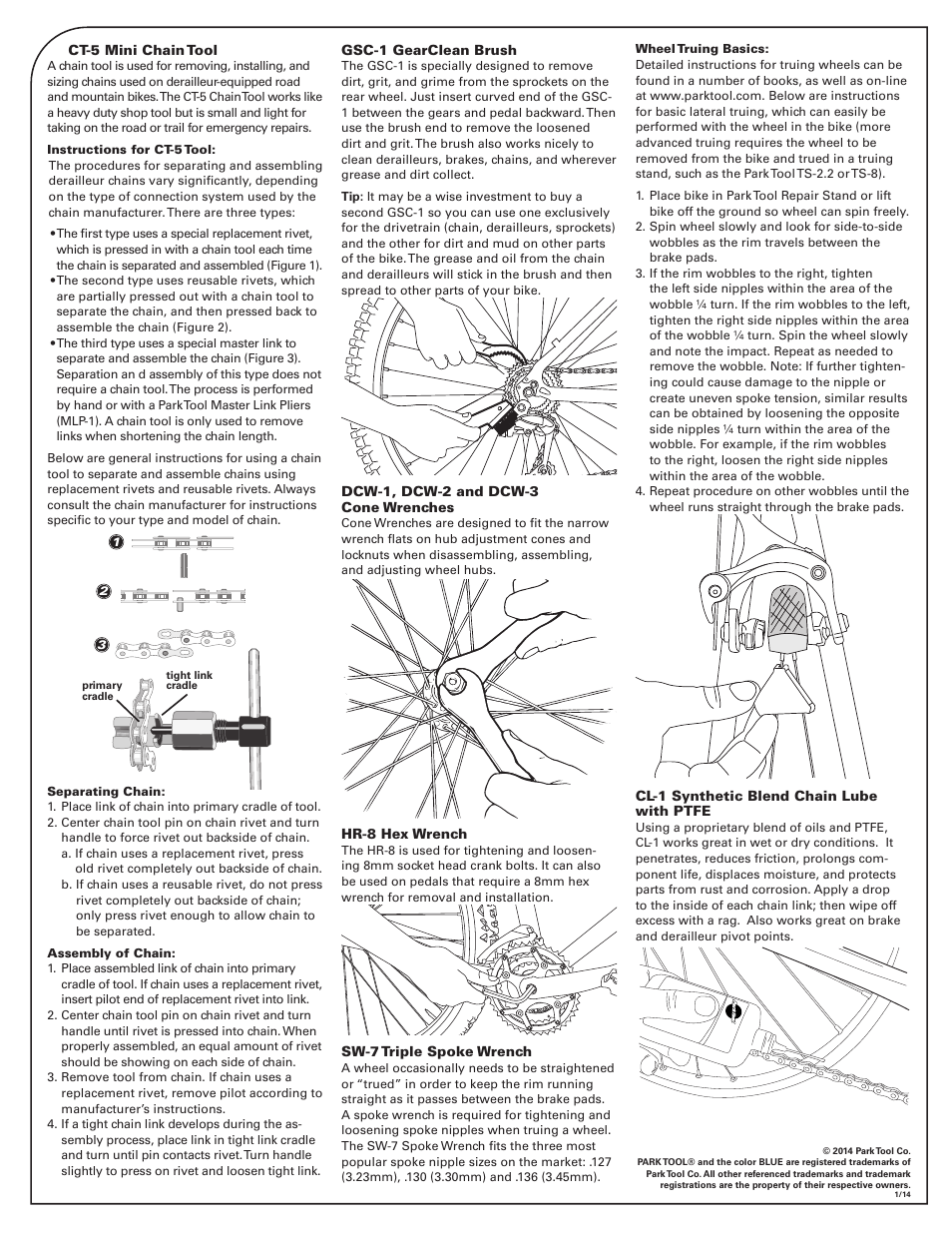 Park Tool SK-1 User Manual | Page 4 / 8
