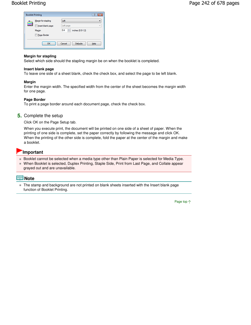 Canon PIXMA MP250 User Manual | Page 242 / 678