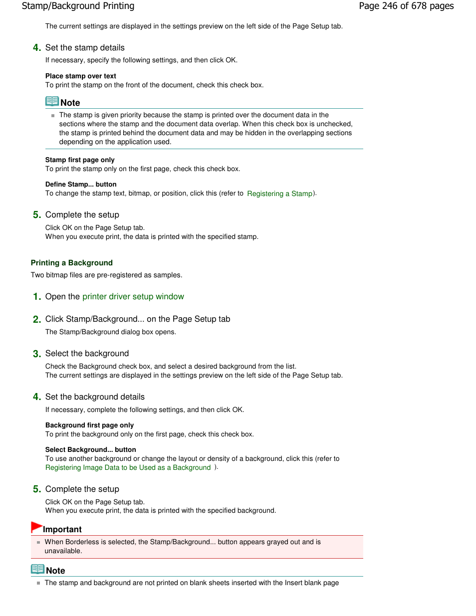 Canon PIXMA MP250 User Manual | Page 246 / 678