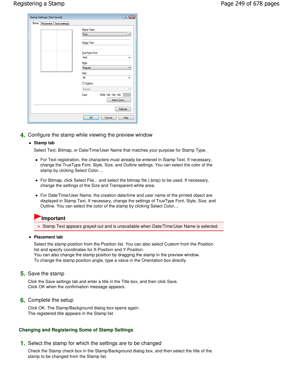 Canon PIXMA MP250 User Manual | Page 249 / 678