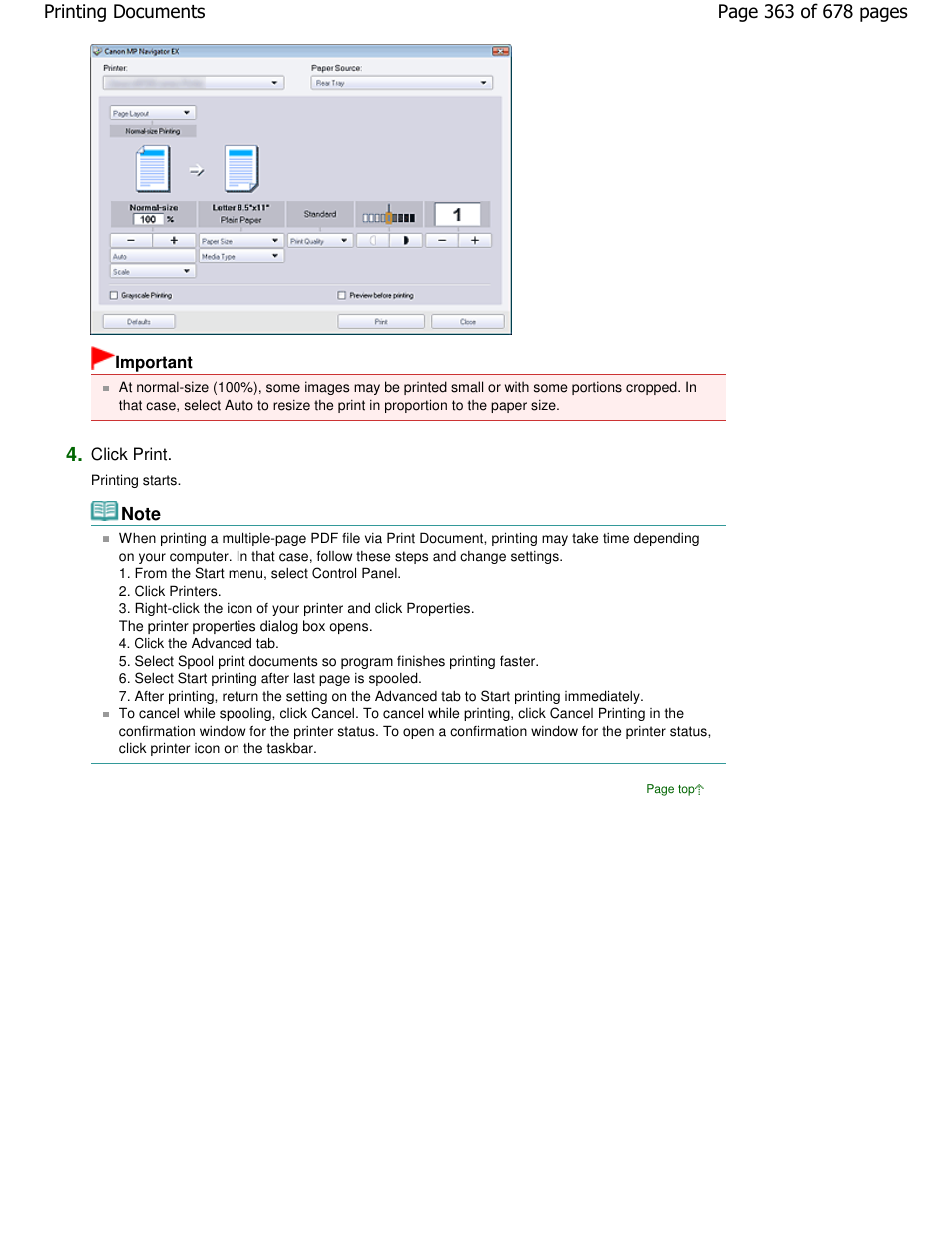 Canon PIXMA MP250 User Manual | Page 363 / 678