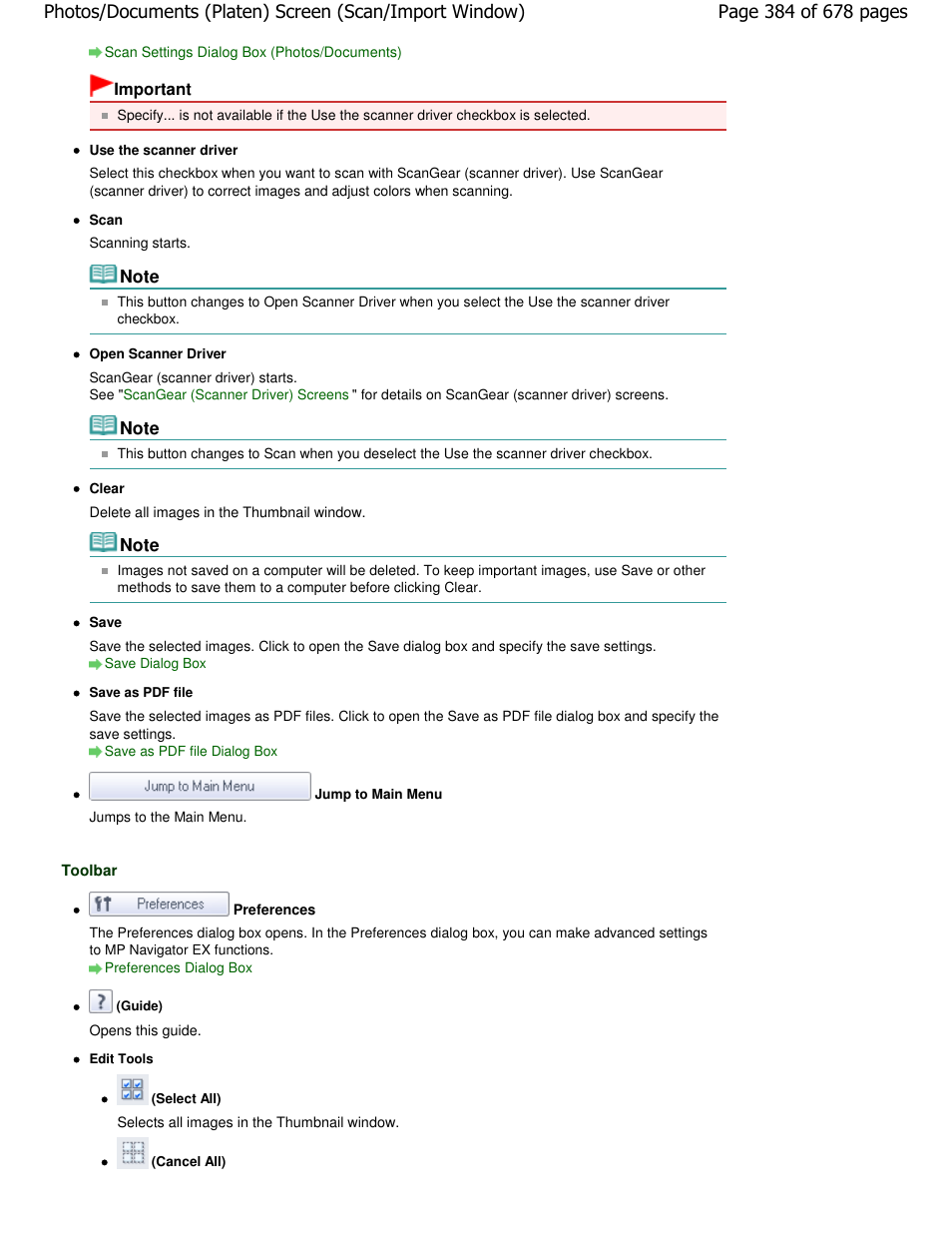 Canon PIXMA MP250 User Manual | Page 384 / 678