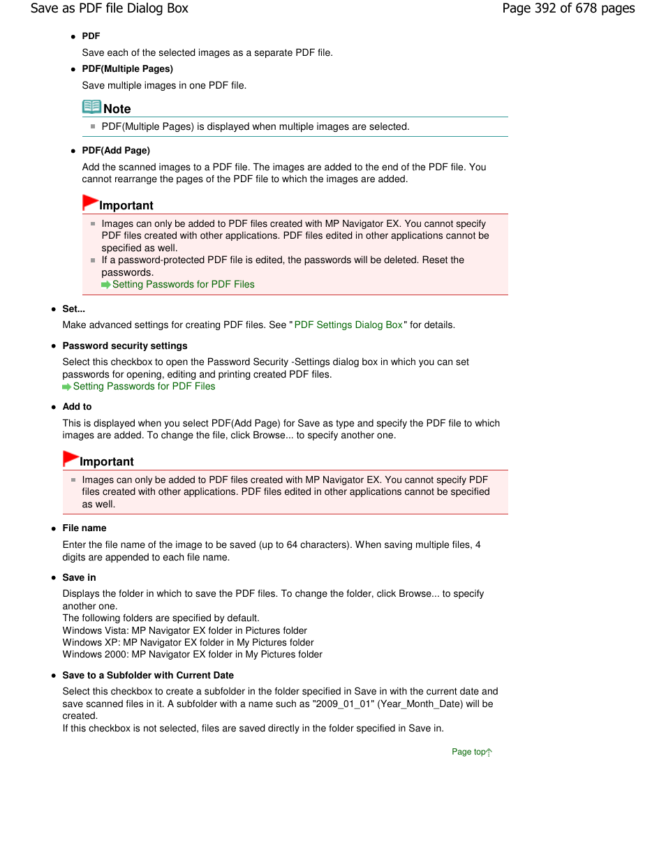 Canon PIXMA MP250 User Manual | Page 392 / 678