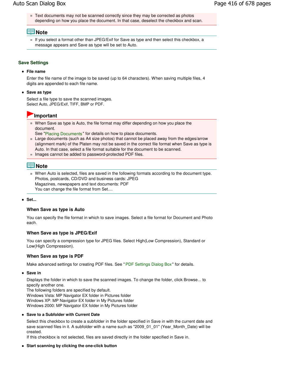 Canon PIXMA MP250 User Manual | Page 416 / 678