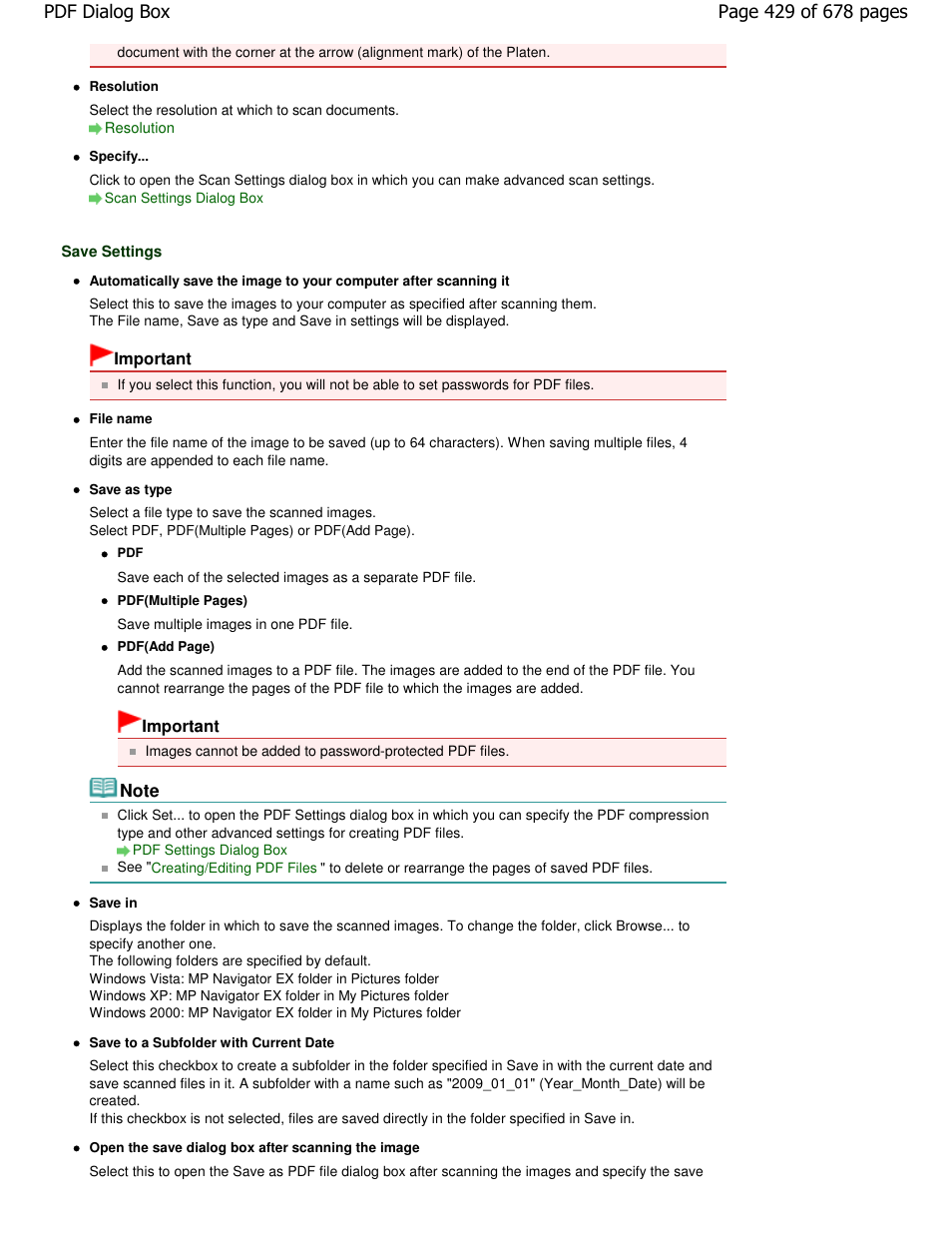 Canon PIXMA MP250 User Manual | Page 429 / 678