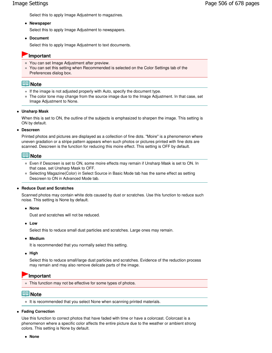 Canon PIXMA MP250 User Manual | Page 506 / 678