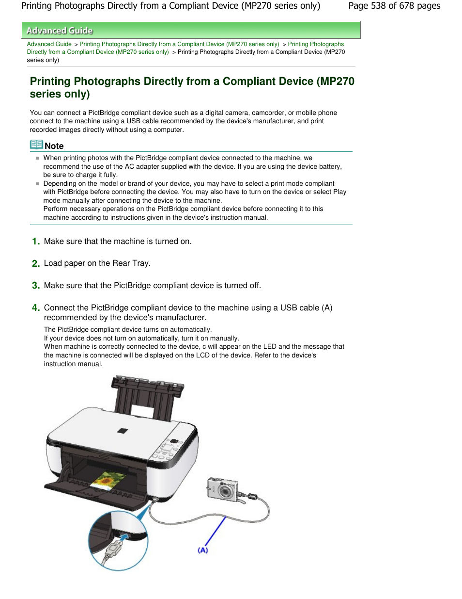 Canon PIXMA MP250 User Manual | Page 538 / 678