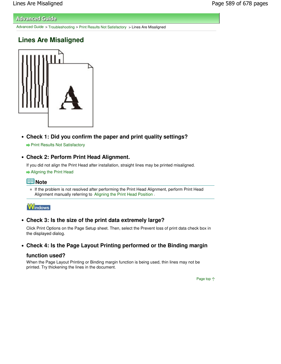 Lines are misaligned | Canon PIXMA MP250 User Manual | Page 589 / 678