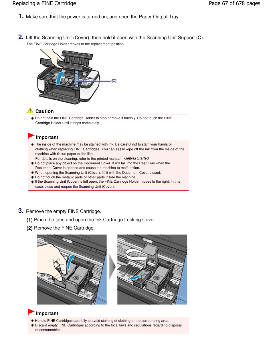 Canon PIXMA MP250 User Manual | Page 67 / 678