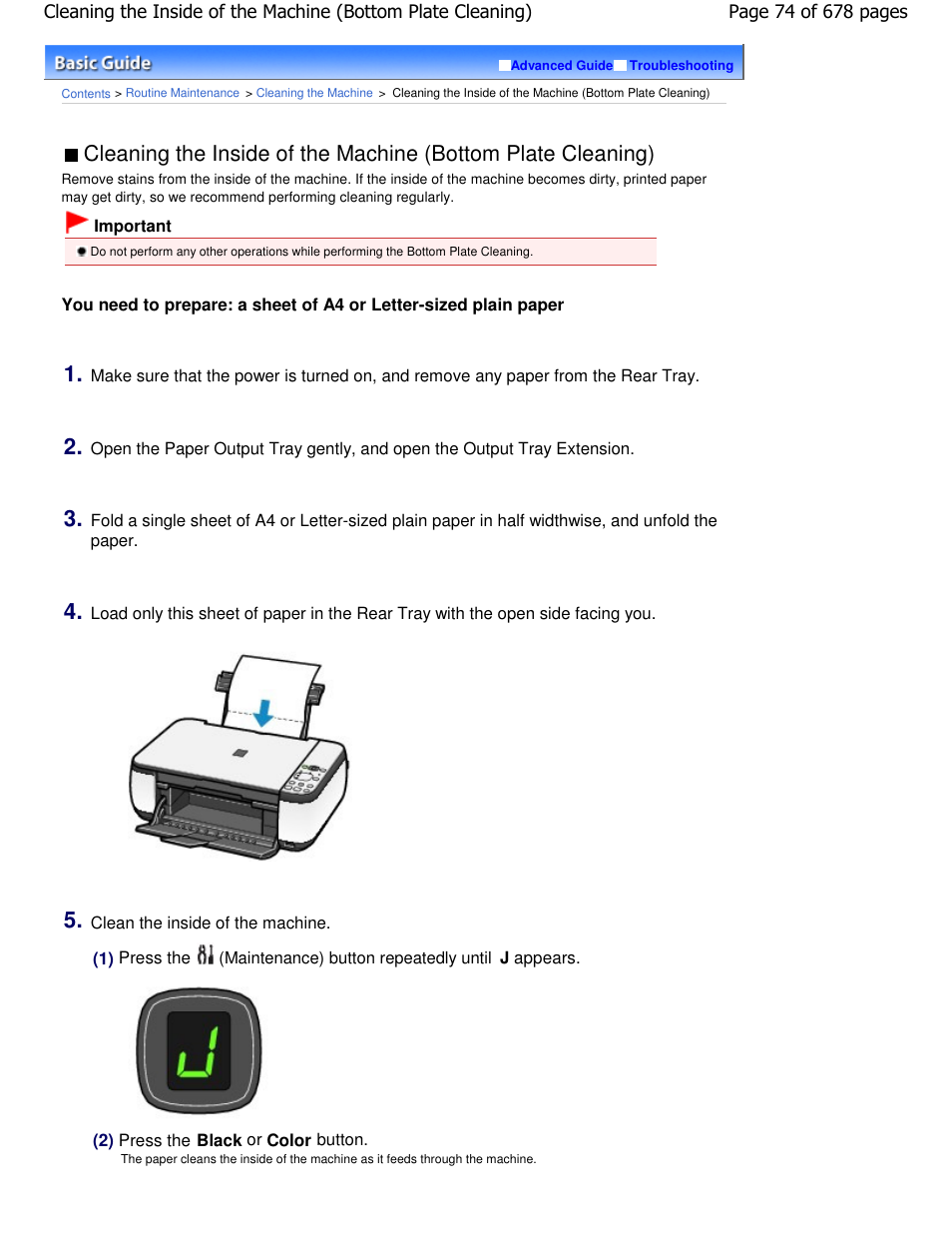 Canon PIXMA MP250 User Manual | Page 74 / 678