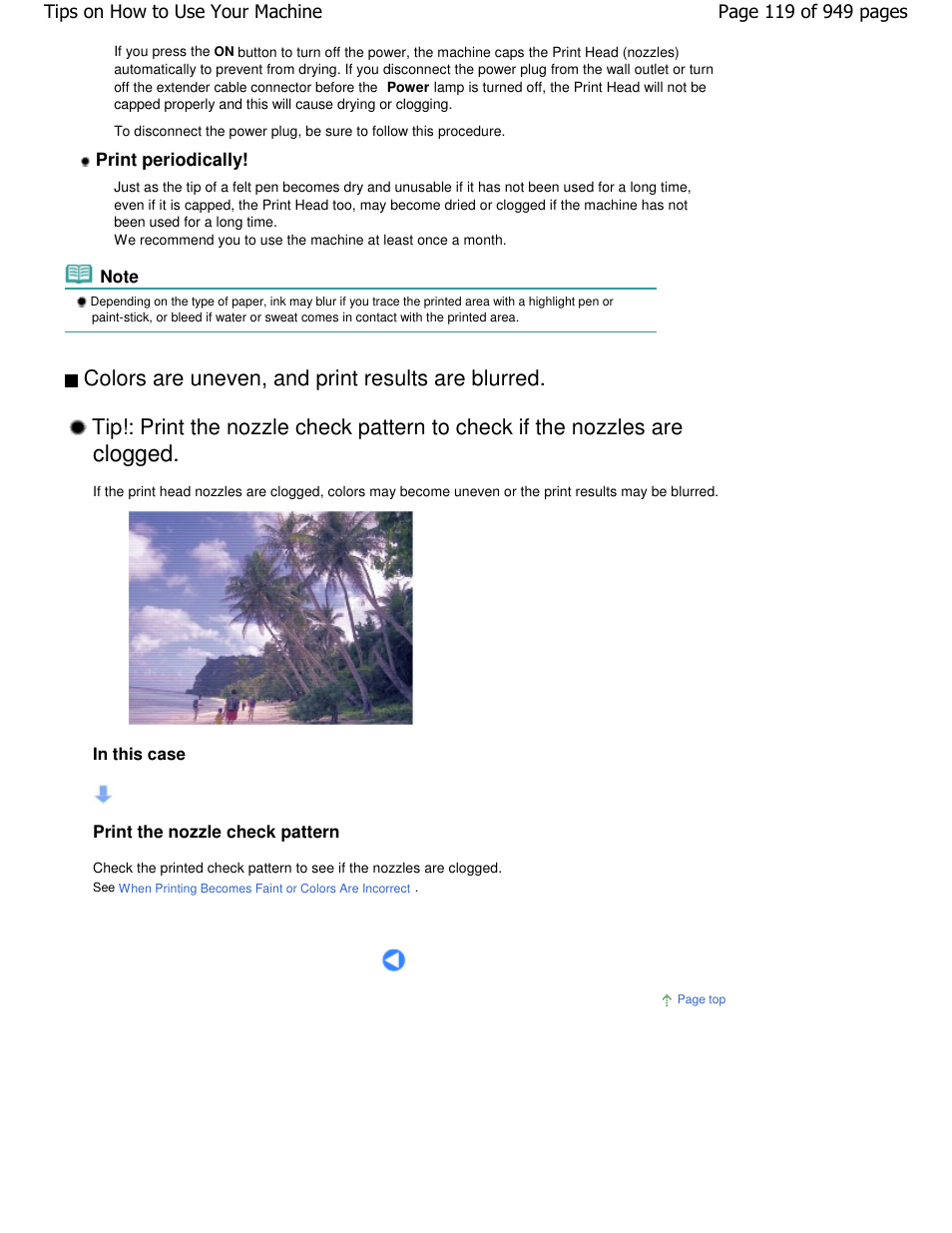 Clogged | Canon PIXMA MP560 User Manual | Page 119 / 949