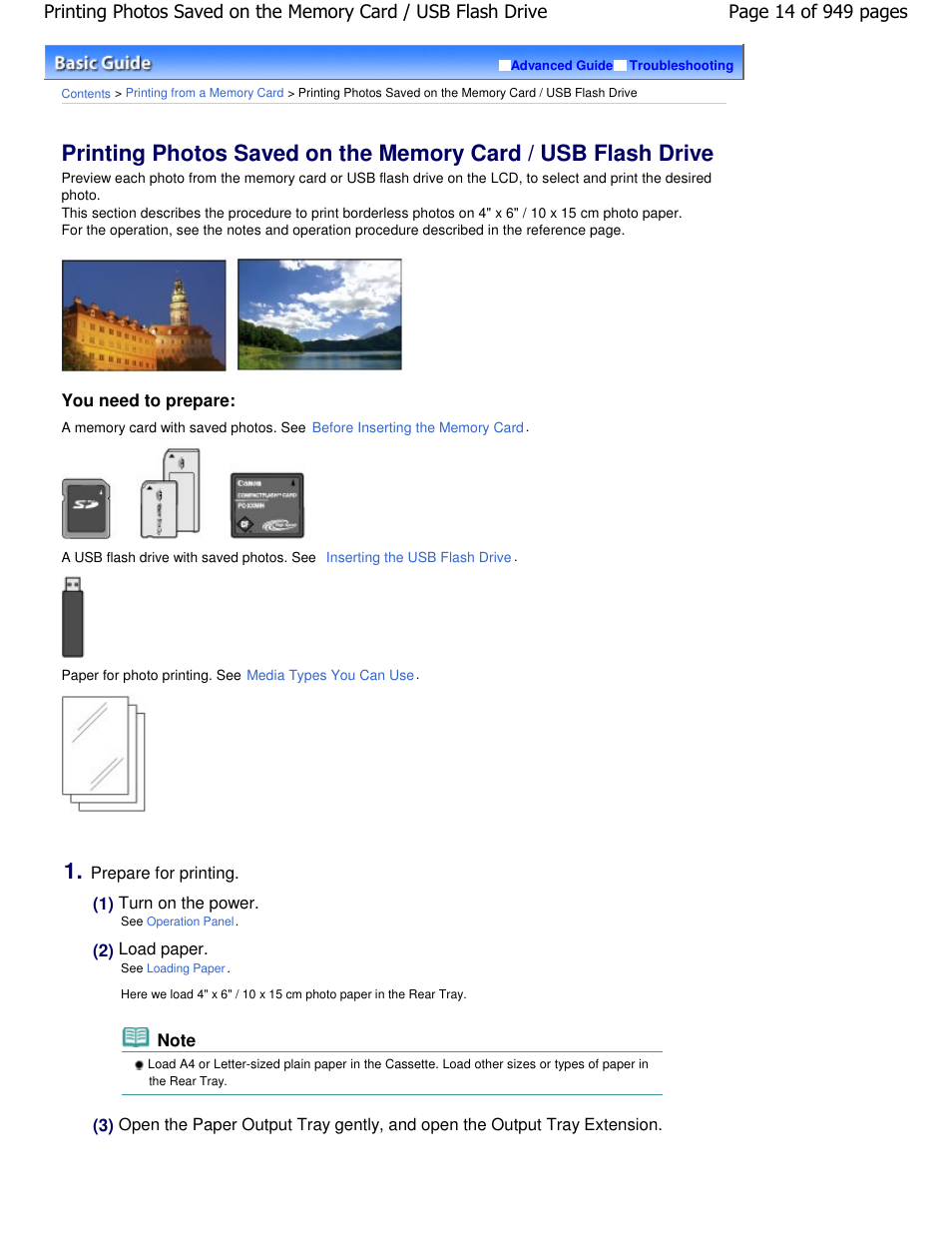 Canon PIXMA MP560 User Manual | Page 14 / 949