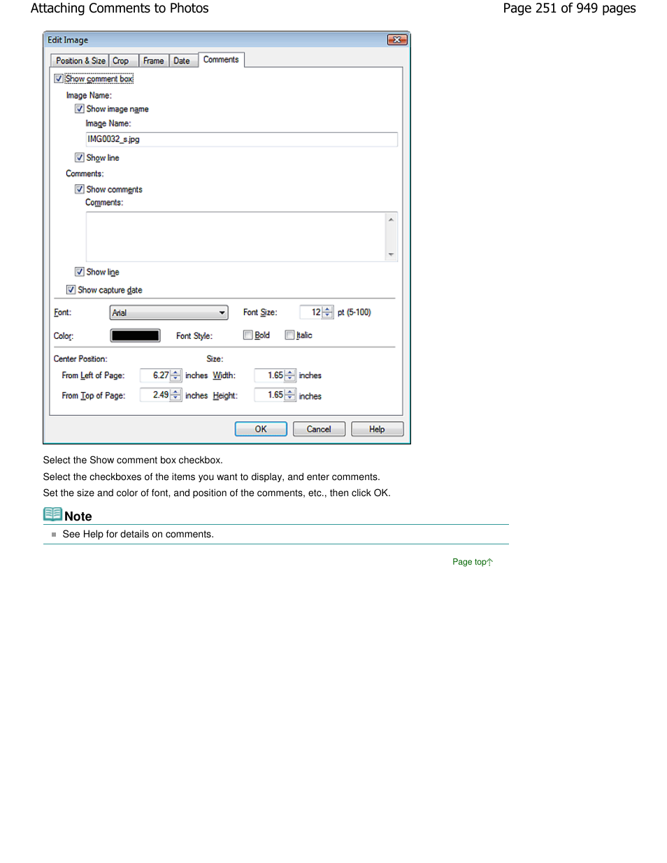 Canon PIXMA MP560 User Manual | Page 251 / 949