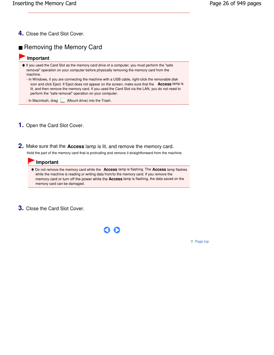 Canon PIXMA MP560 User Manual | Page 26 / 949