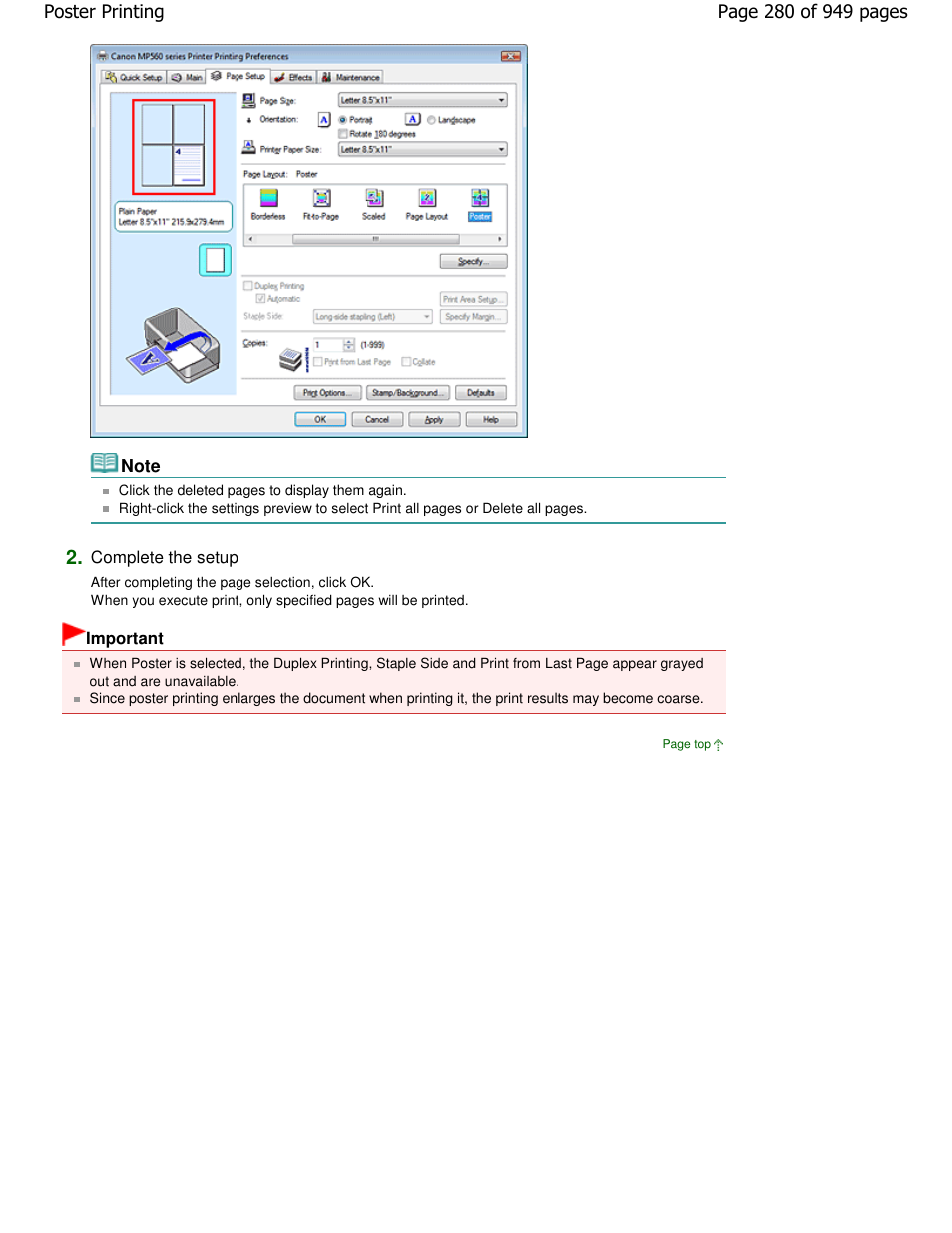 Canon PIXMA MP560 User Manual | Page 280 / 949