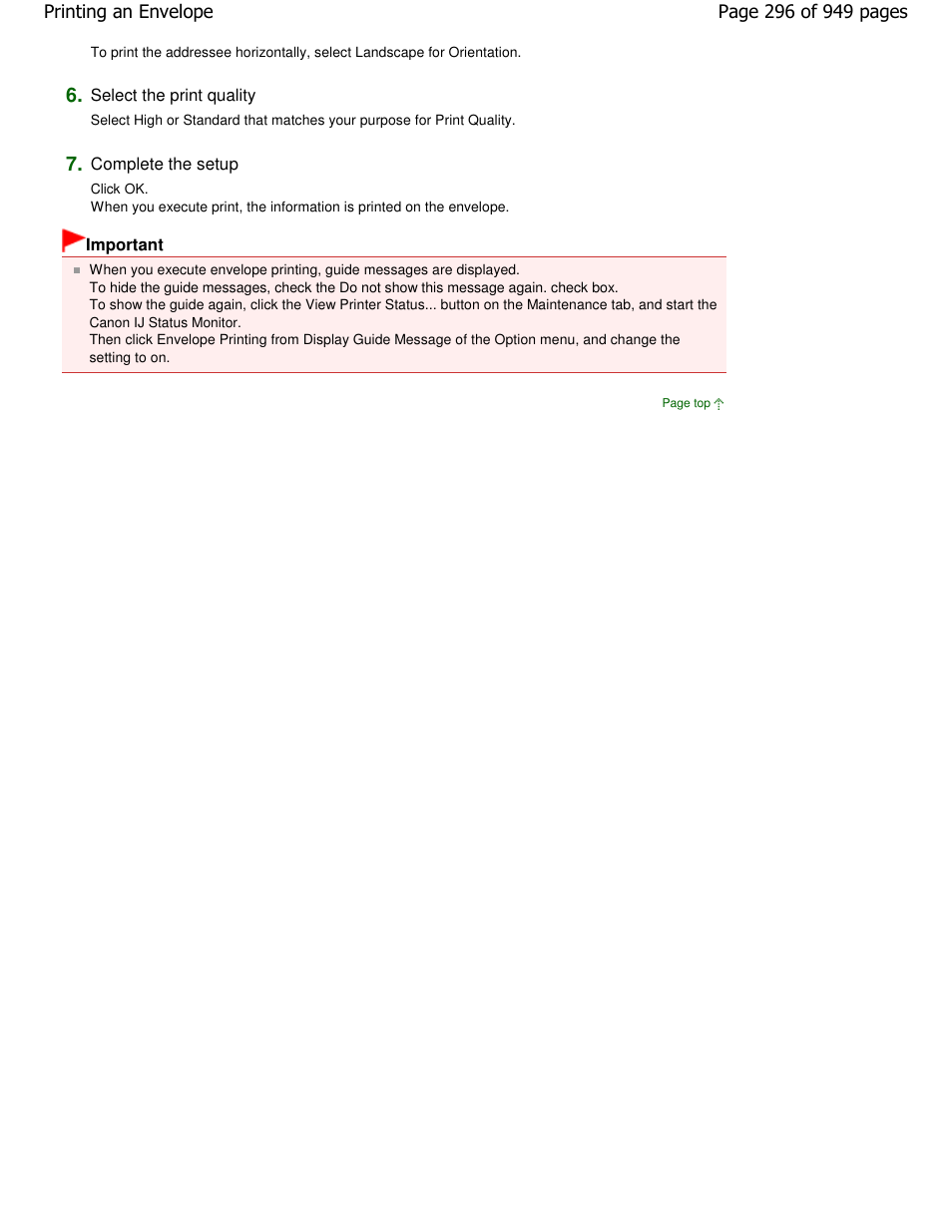 Canon PIXMA MP560 User Manual | Page 296 / 949