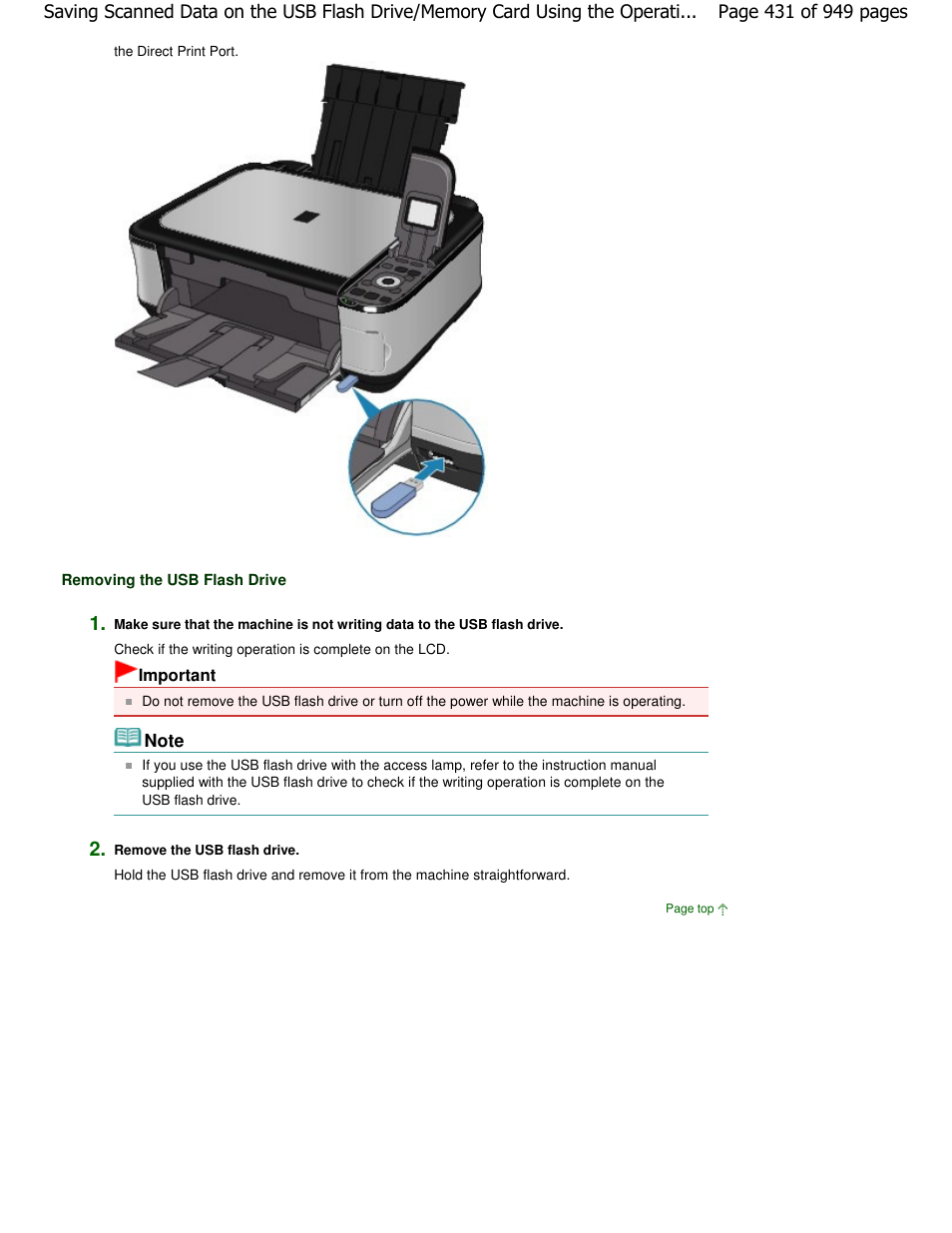 Canon PIXMA MP560 User Manual | Page 431 / 949