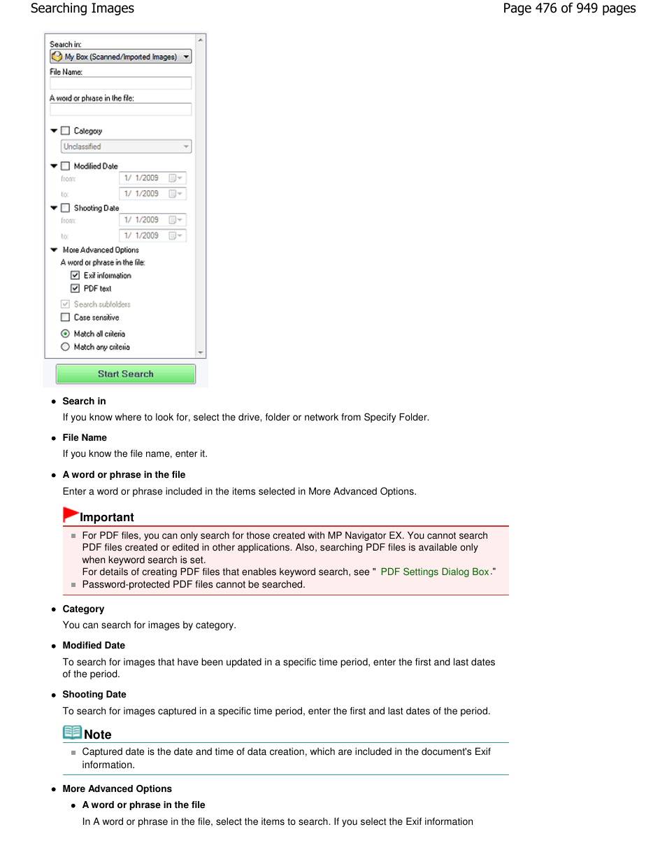 Canon PIXMA MP560 User Manual | Page 476 / 949