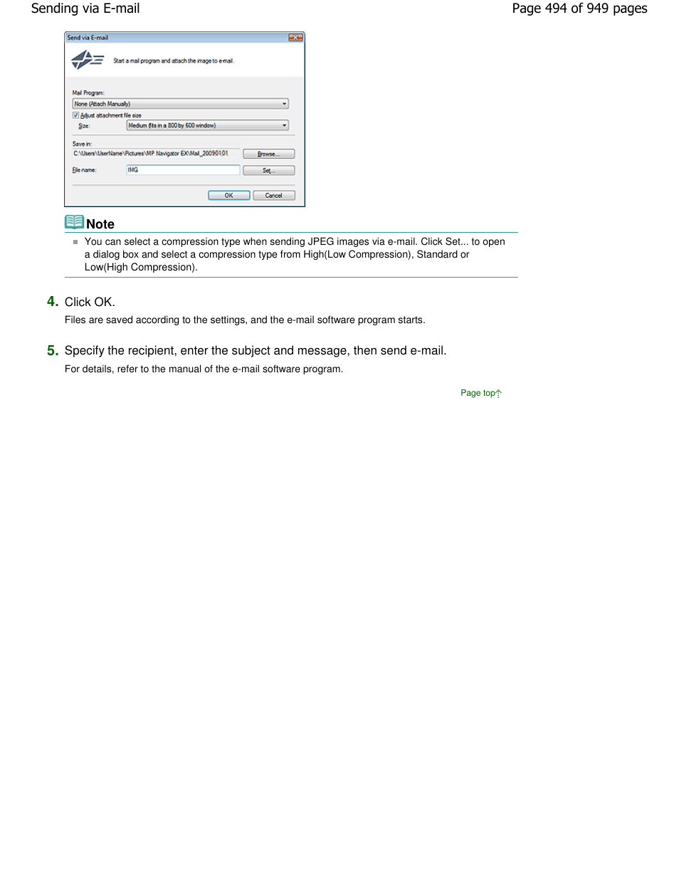 Canon PIXMA MP560 User Manual | Page 494 / 949