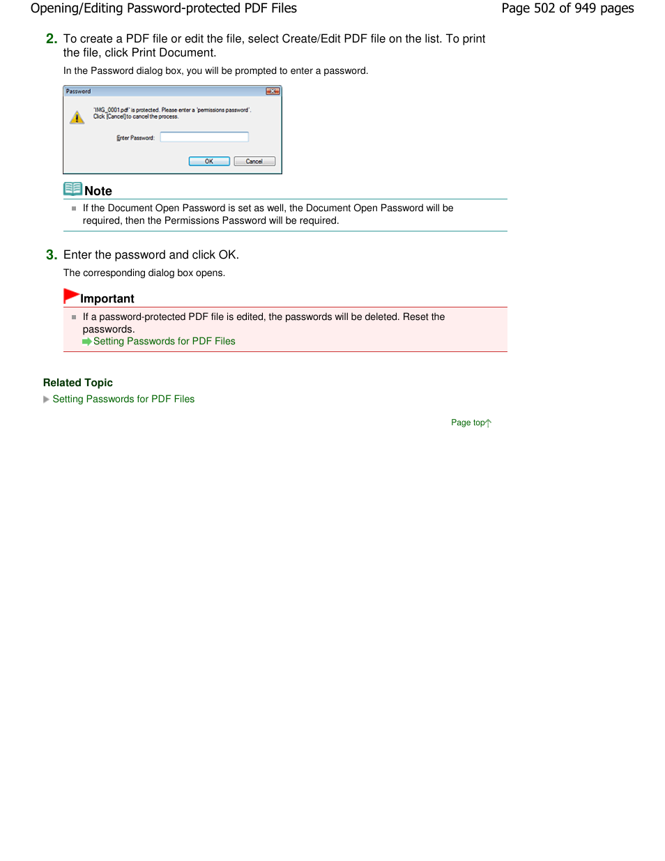 Canon PIXMA MP560 User Manual | Page 502 / 949