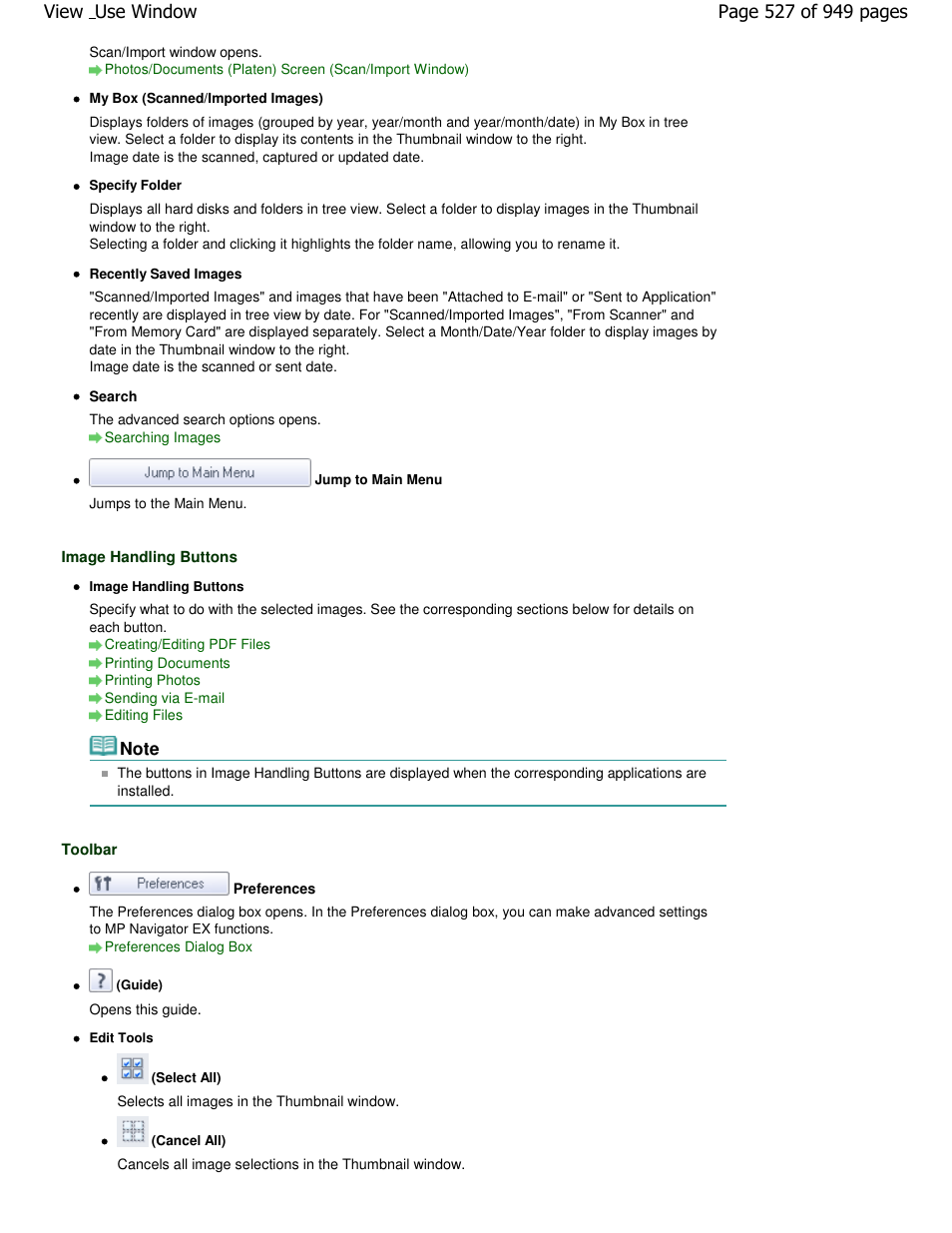 Canon PIXMA MP560 User Manual | Page 527 / 949
