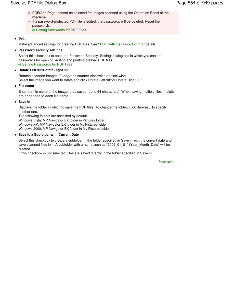 Canon PIXMA MP560 User Manual | Page 564 / 949
