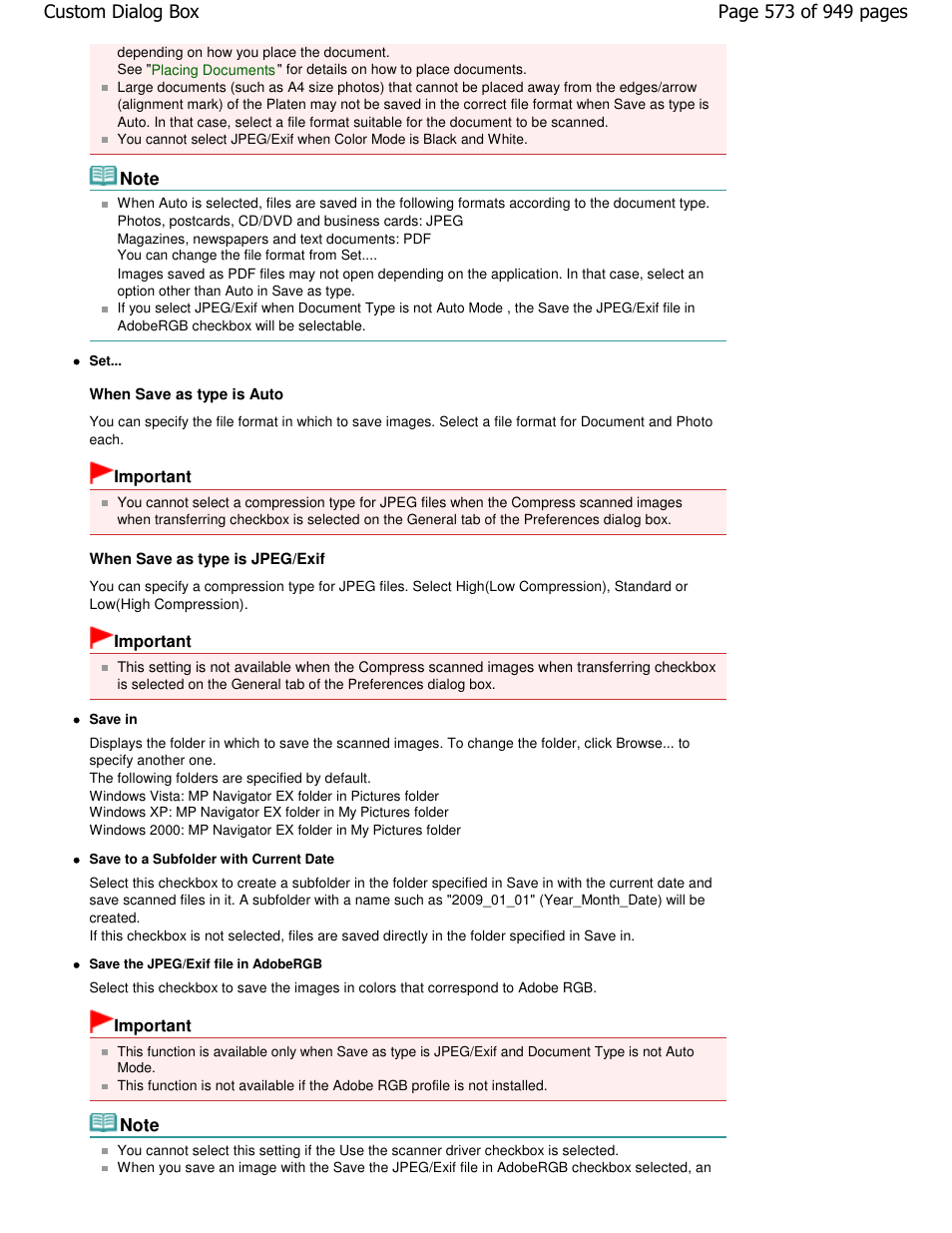 Canon PIXMA MP560 User Manual | Page 573 / 949