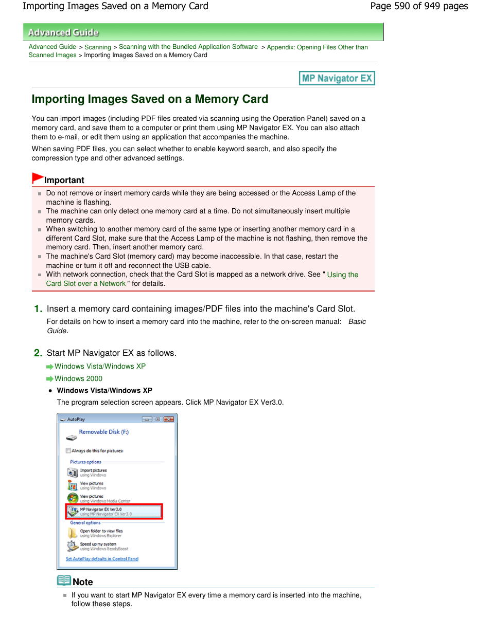 Canon PIXMA MP560 User Manual | Page 590 / 949