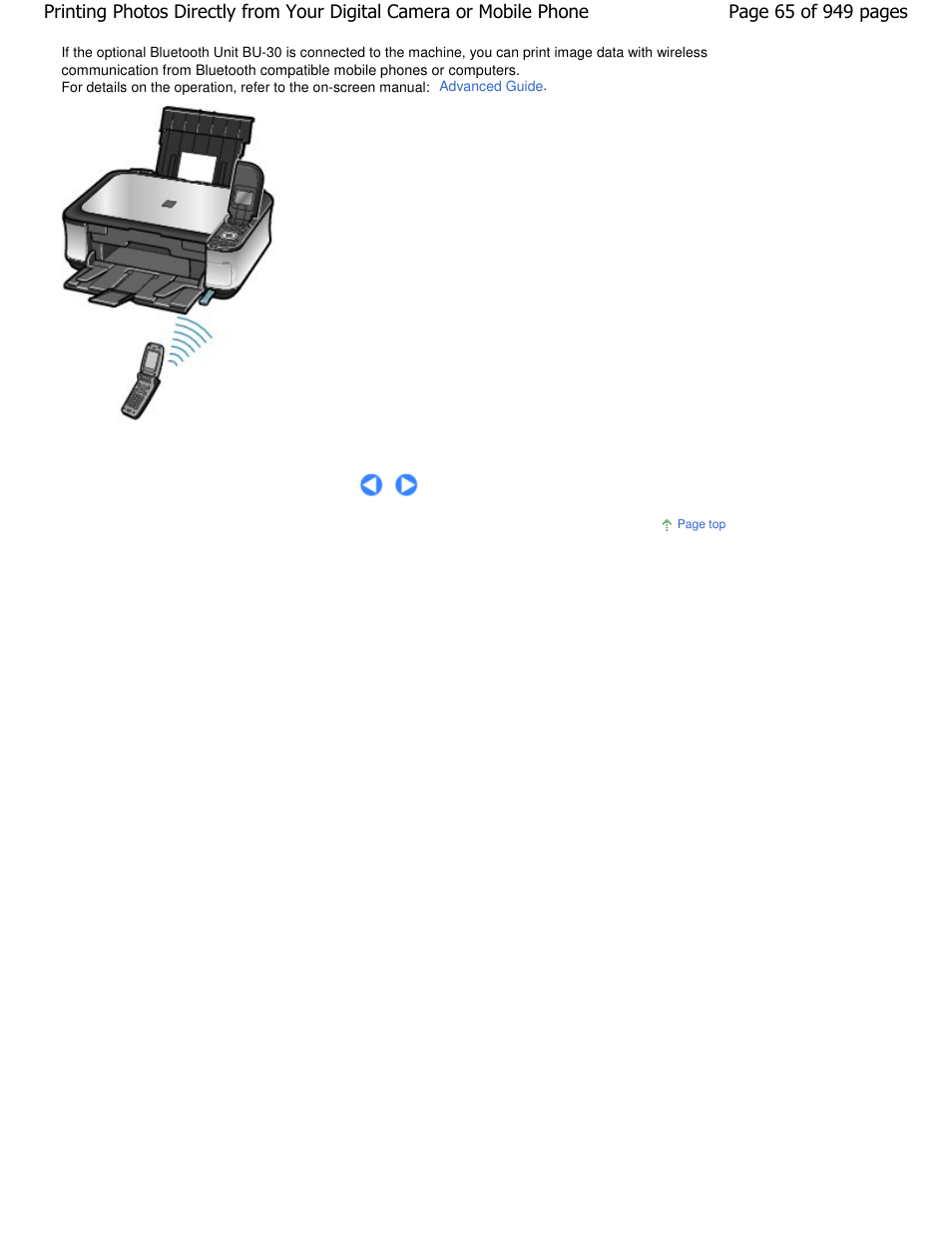 Canon PIXMA MP560 User Manual | Page 65 / 949