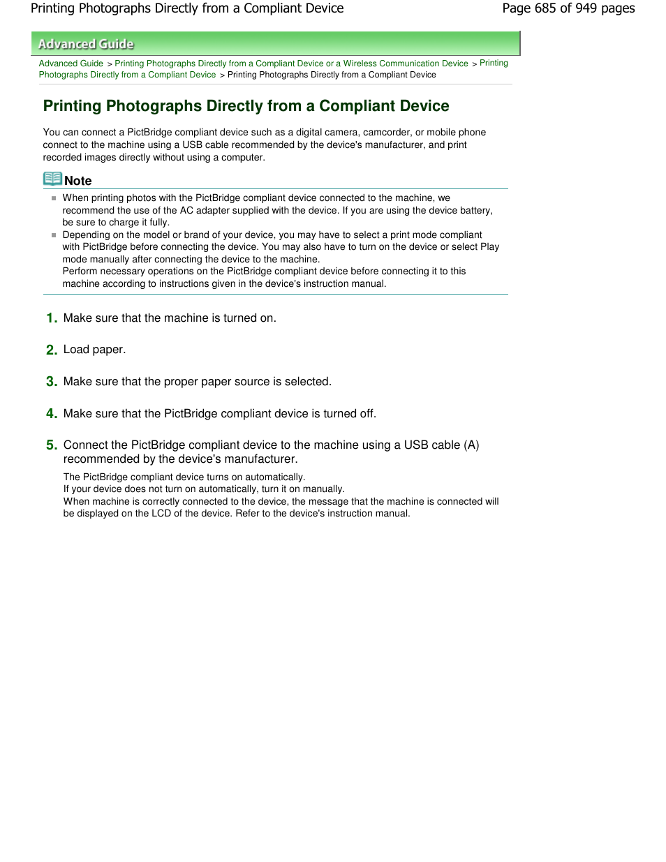Canon PIXMA MP560 User Manual | Page 685 / 949