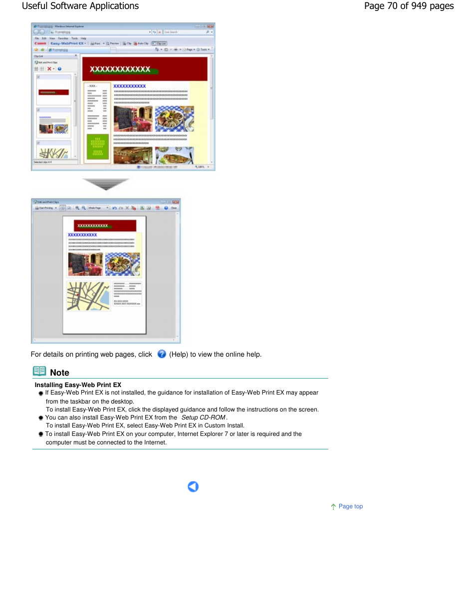 Canon PIXMA MP560 User Manual | Page 70 / 949