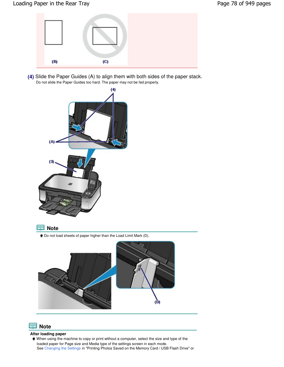 Canon PIXMA MP560 User Manual | Page 78 / 949