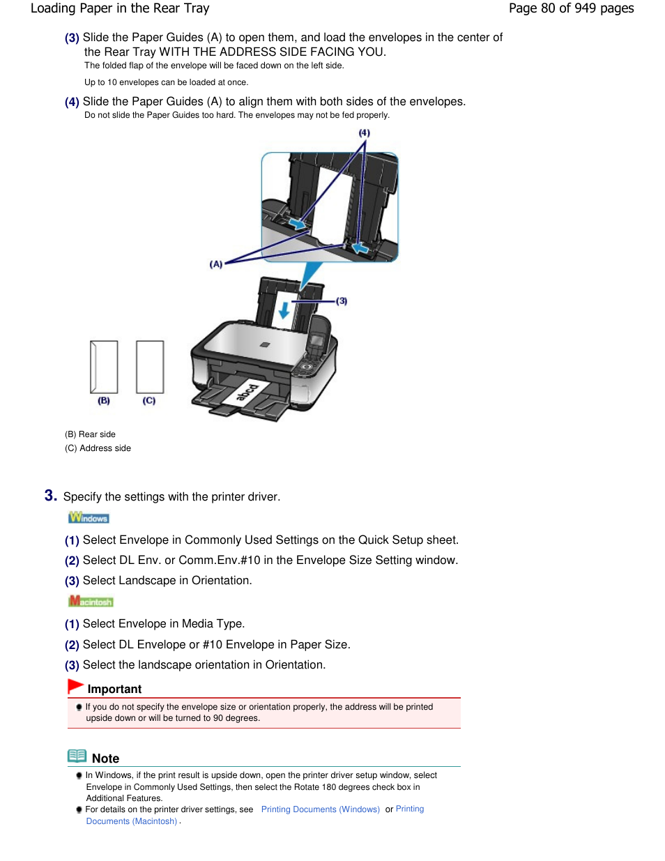 Canon PIXMA MP560 User Manual | Page 80 / 949