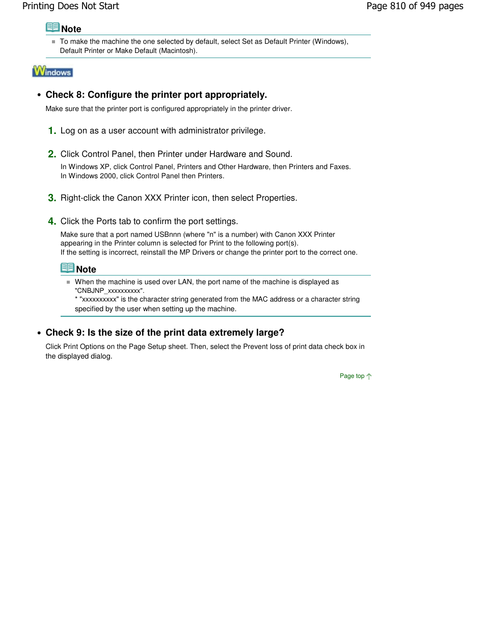Canon PIXMA MP560 User Manual | Page 810 / 949