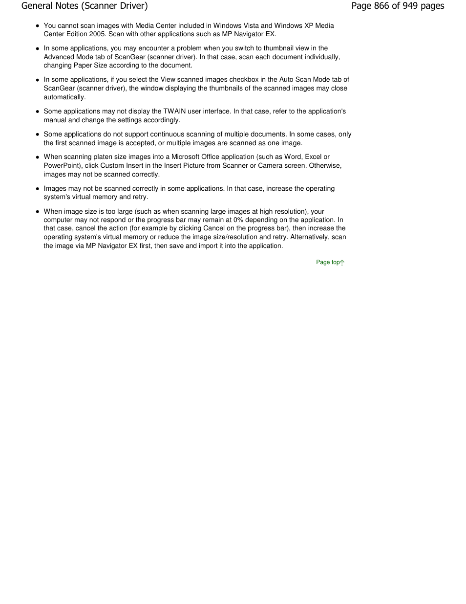 Canon PIXMA MP560 User Manual | Page 866 / 949