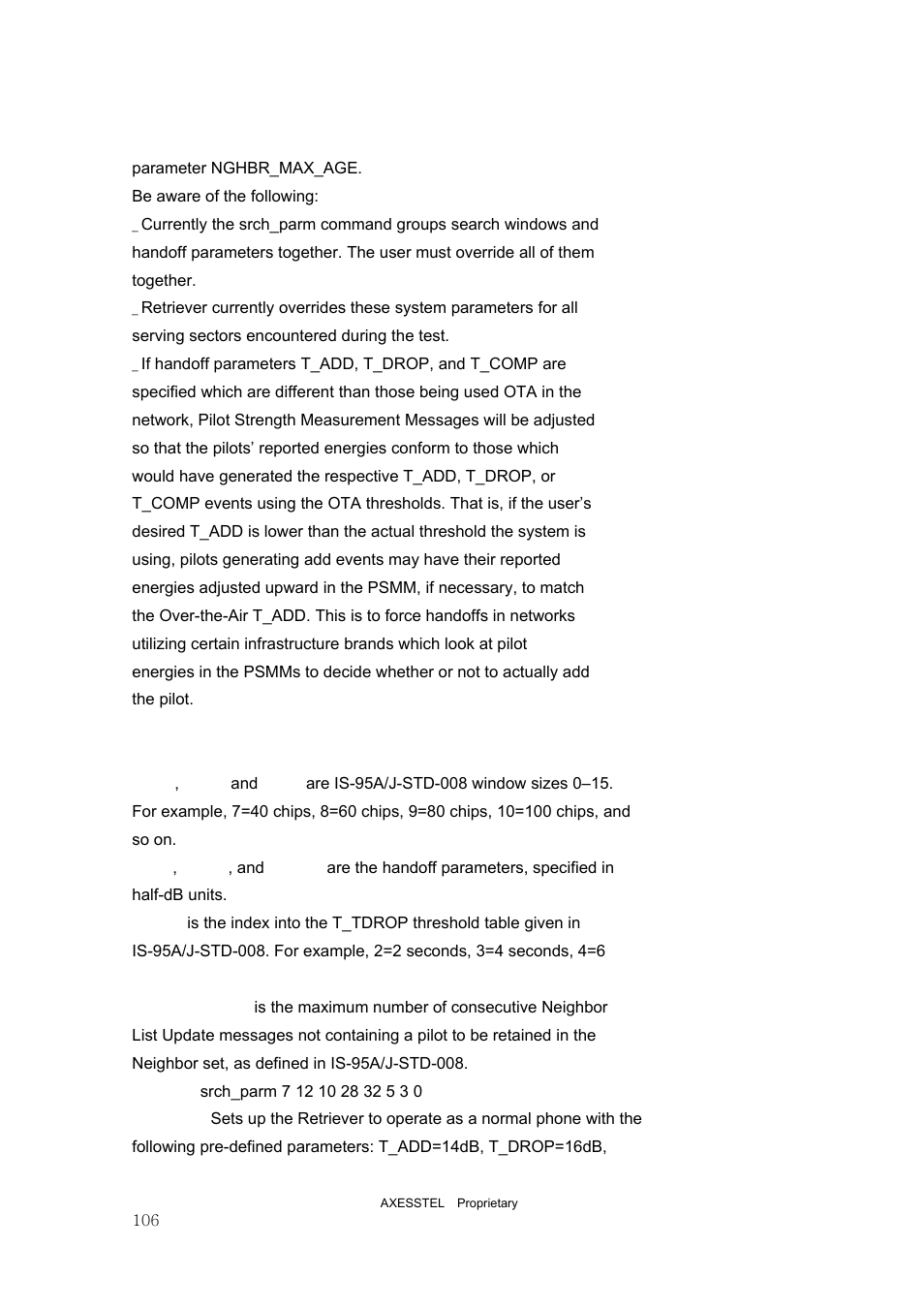 Axesstel PST User Manual | Page 106 / 133